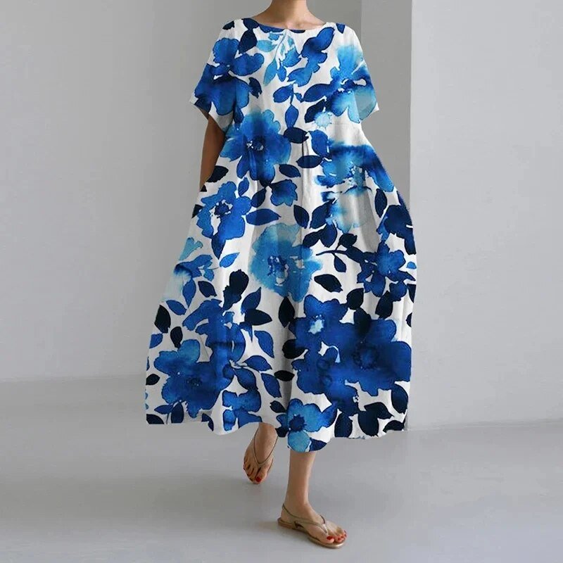 Naomi - Maxikleid mit Blumenmuster