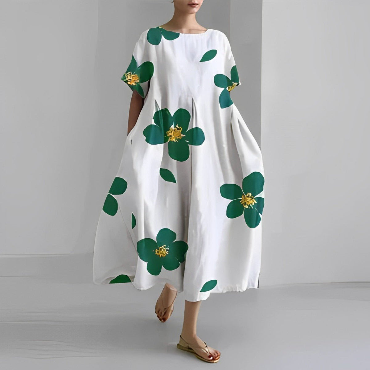 Naomi - Maxikleid mit Blumenmuster
