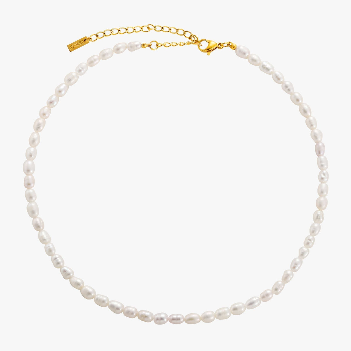 Kara – Halskette mit Mini-Süßwasserperlen