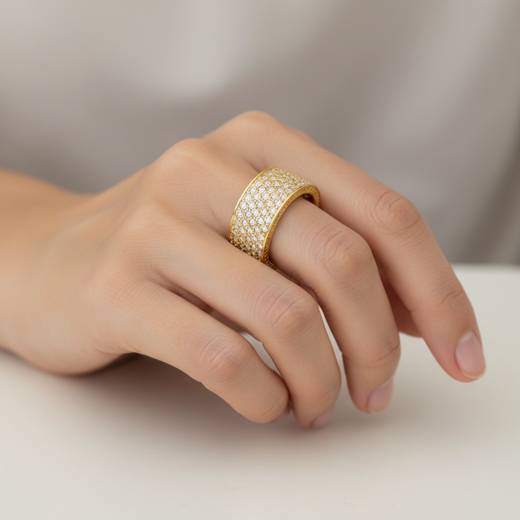 Tally – Ring mit gefasstem Zirkon