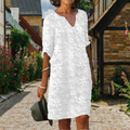 Amber - Freizeitkleid mit Blumenmuster