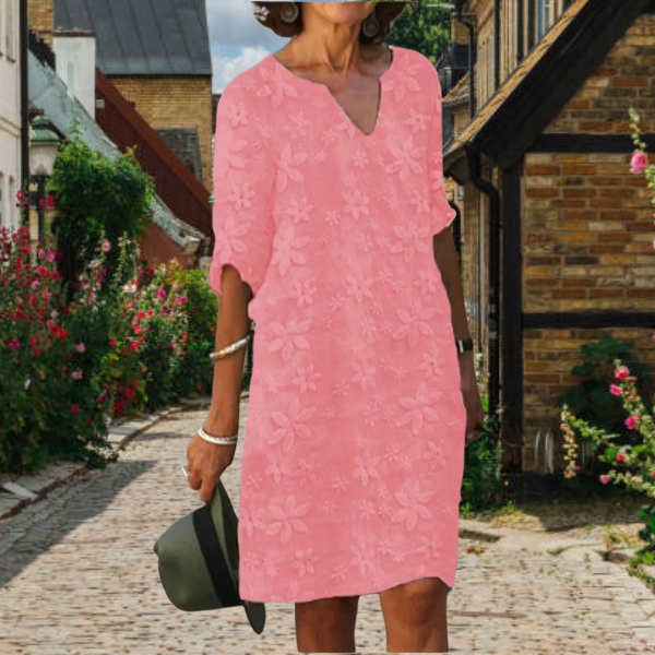 Amber - Freizeitkleid mit Blumenmuster