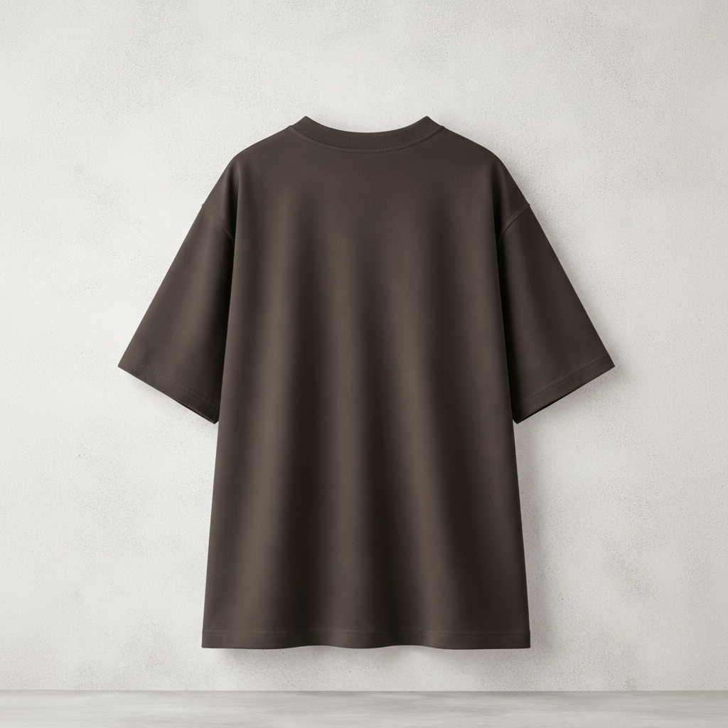 Oversized T-Shirt mit Brusttasche