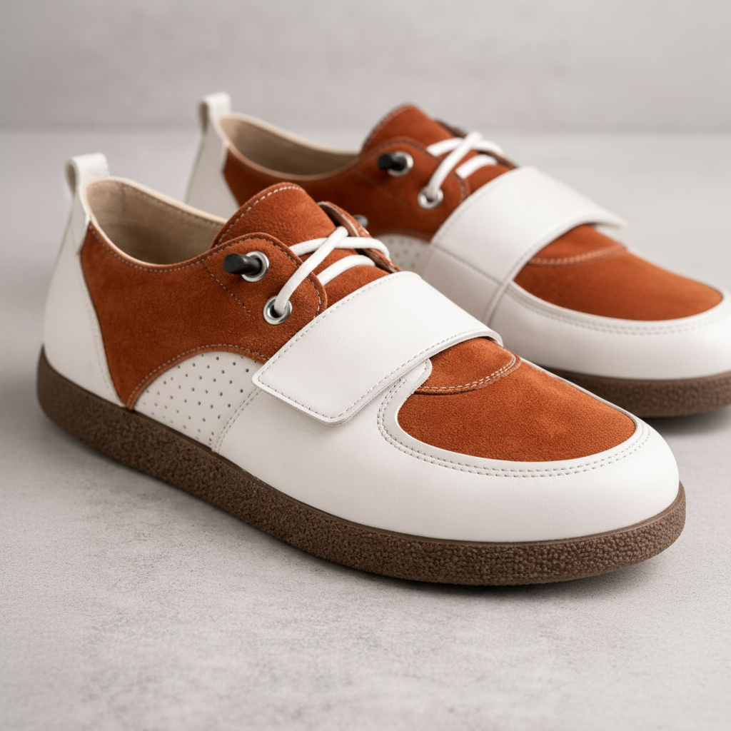 Bequeme Freizeitschuhe mit Riemen