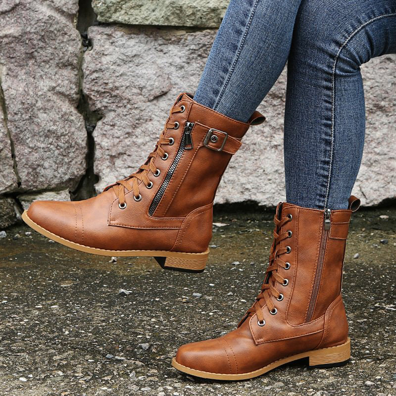 Bella - Eleganter Schnürstiefel