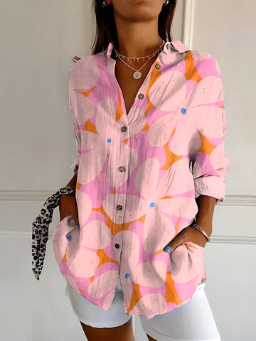 Amara - Bluse mit Blumenmuster